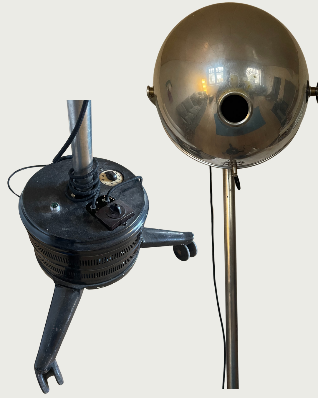 Original Hanau industrial lamp