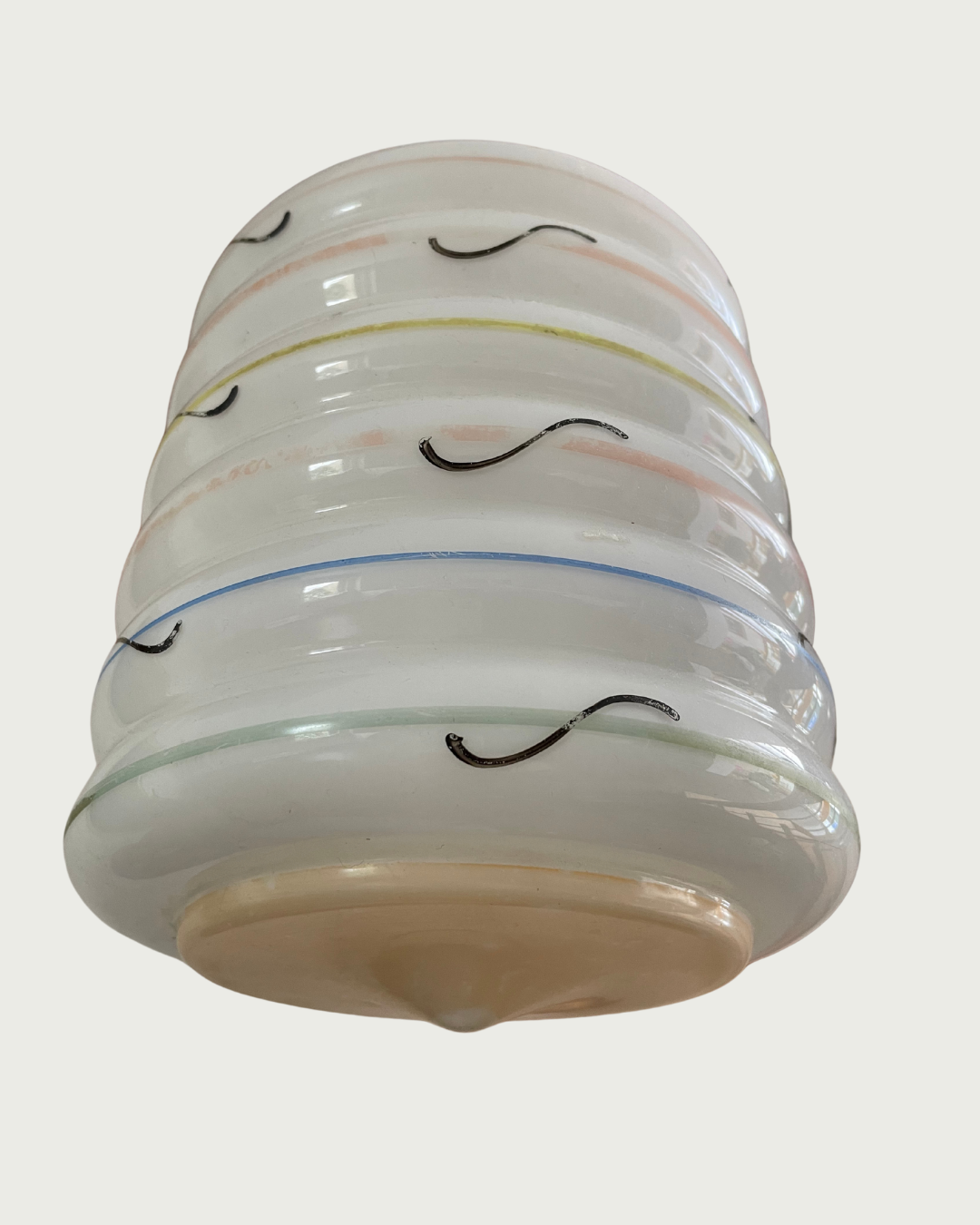 Rare 1930's glass lamp