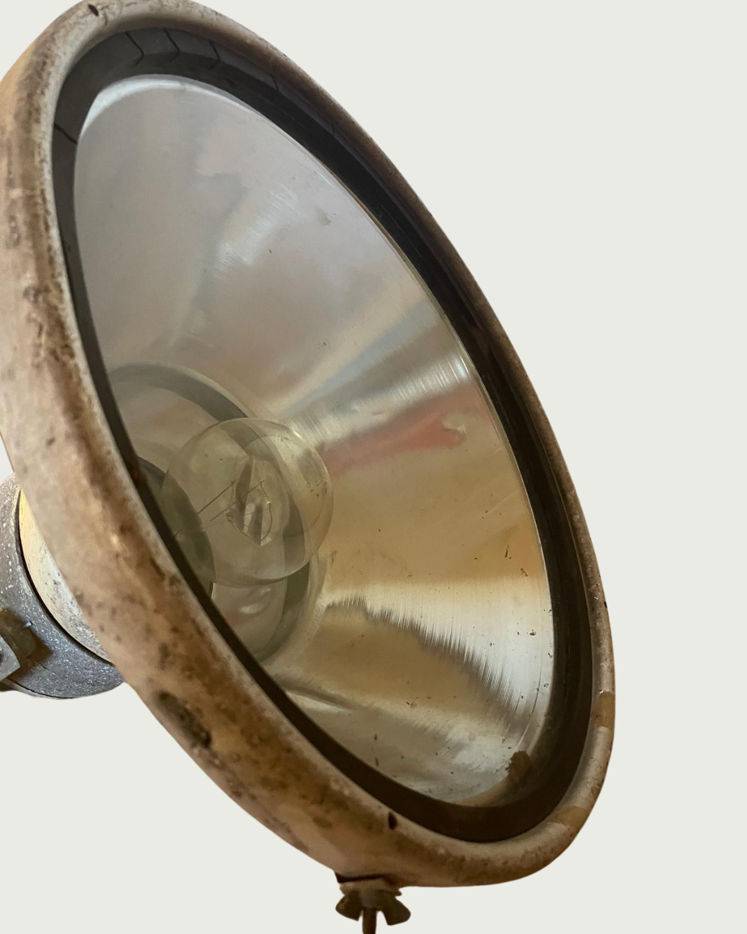 Large industrial lamp of the Veb Narva Kombinat -DDR