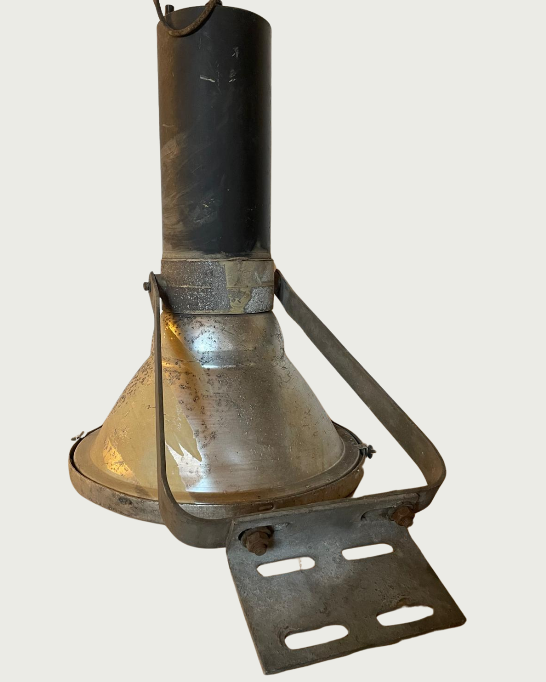 Large industrial lamp of the Veb Narva Kombinat -DDR