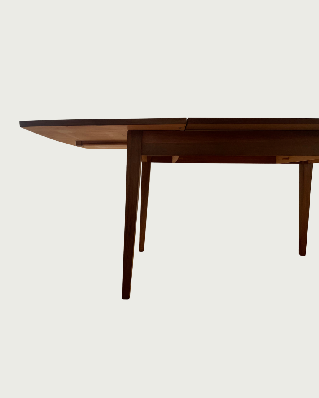 Mid-Century table, extendable and truly unique