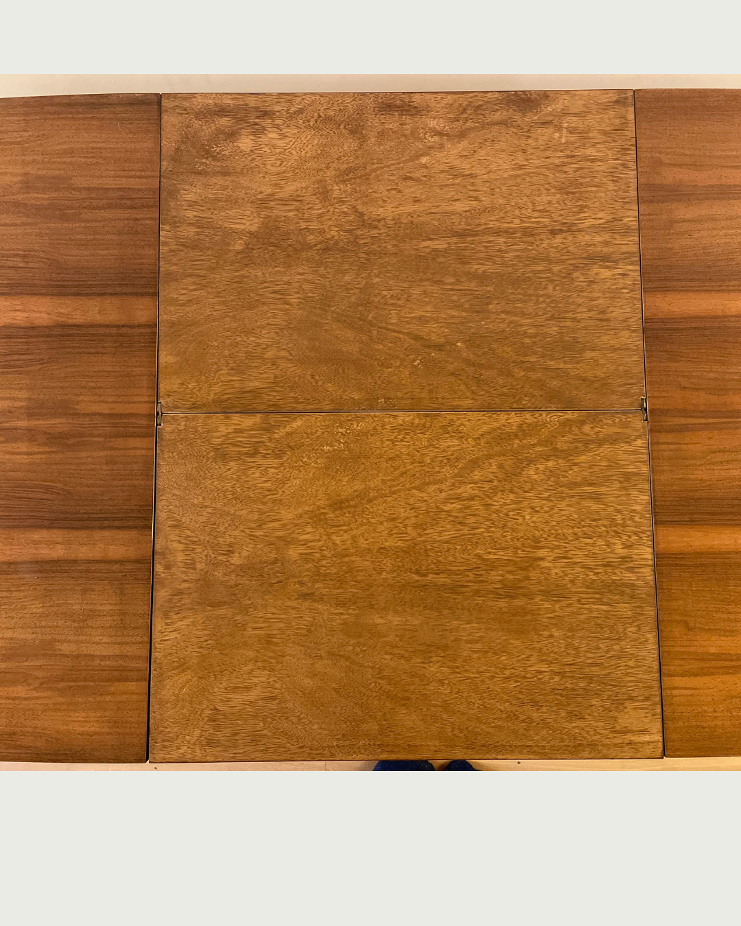 Mid-Century table, extendable and truly unique