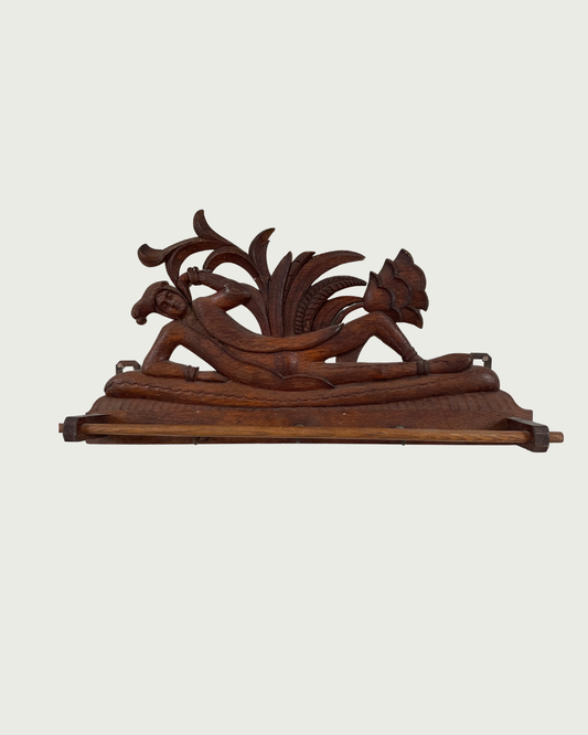 Unique and vintage Hand-carved key board